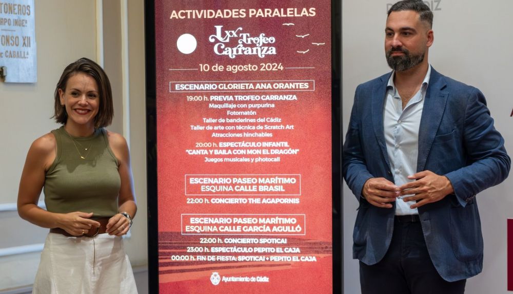 Presentación de la programación del Trofeo Carranza en Cádiz.