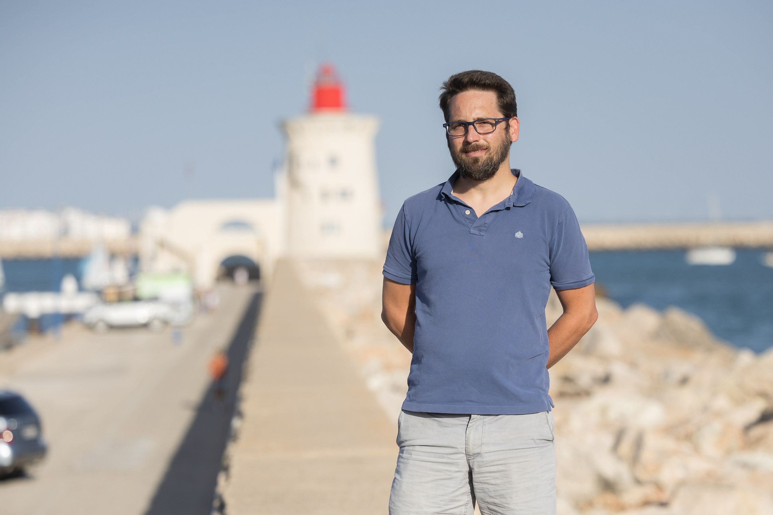 Juan Esteban Muller, ingeniero de Telecomunicaciones en El Puerto, ciudad en la que se ha criado.  