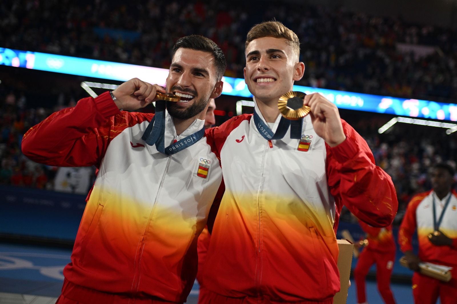 Baena y Fermín, dos de los cuatro andaluces de la selección olímpica.