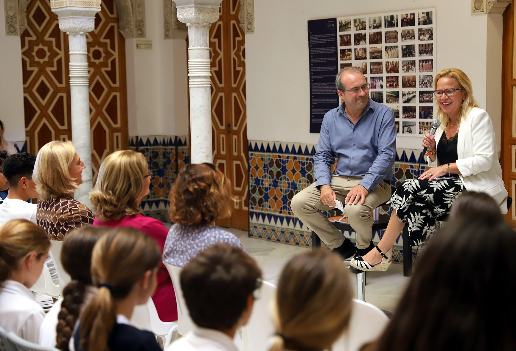 Yessika Quintero, en un acto del Ayuntamiento de Jerez.