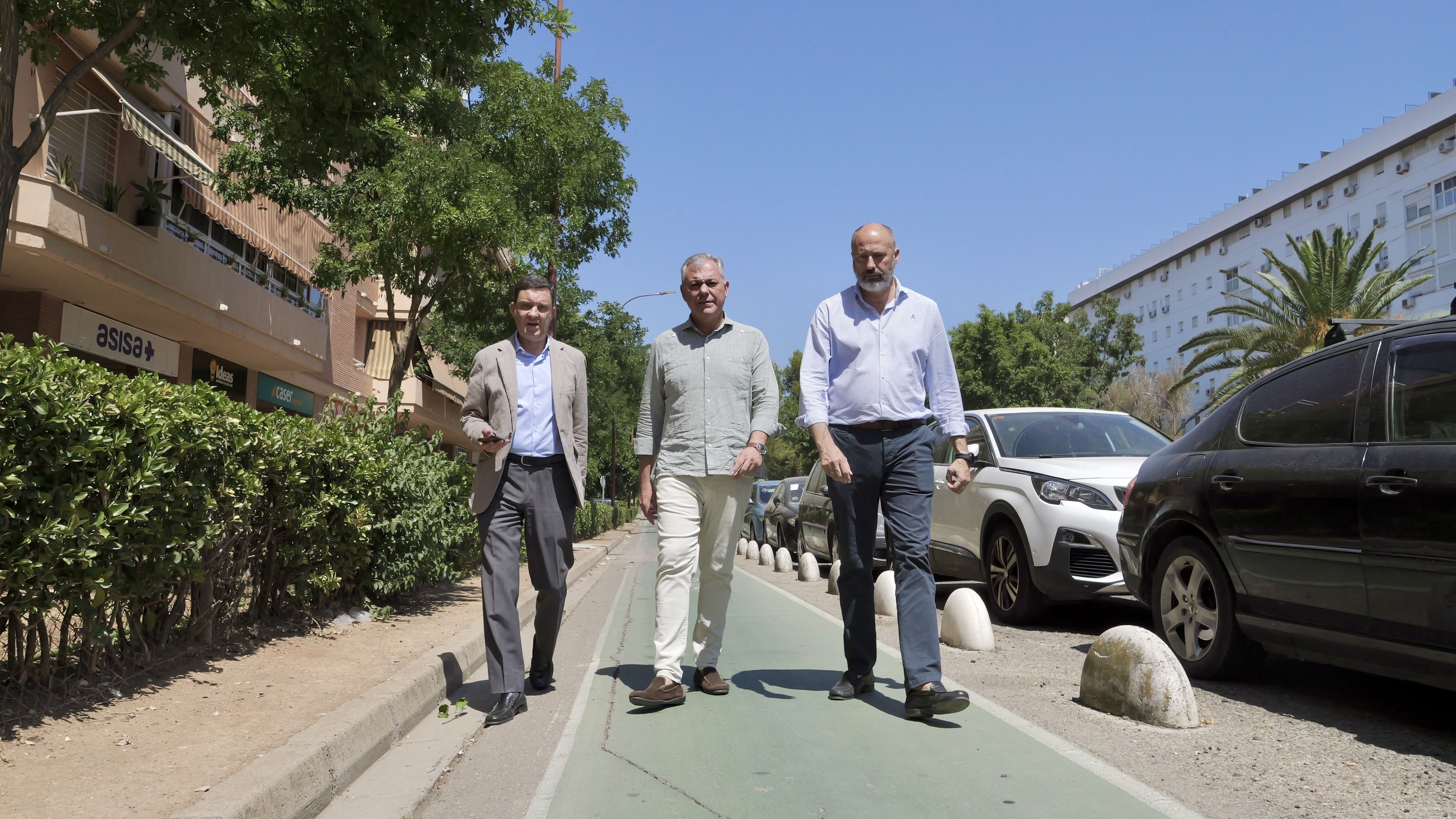 Sevilla contará con tres nuevos carriles para las bicis.