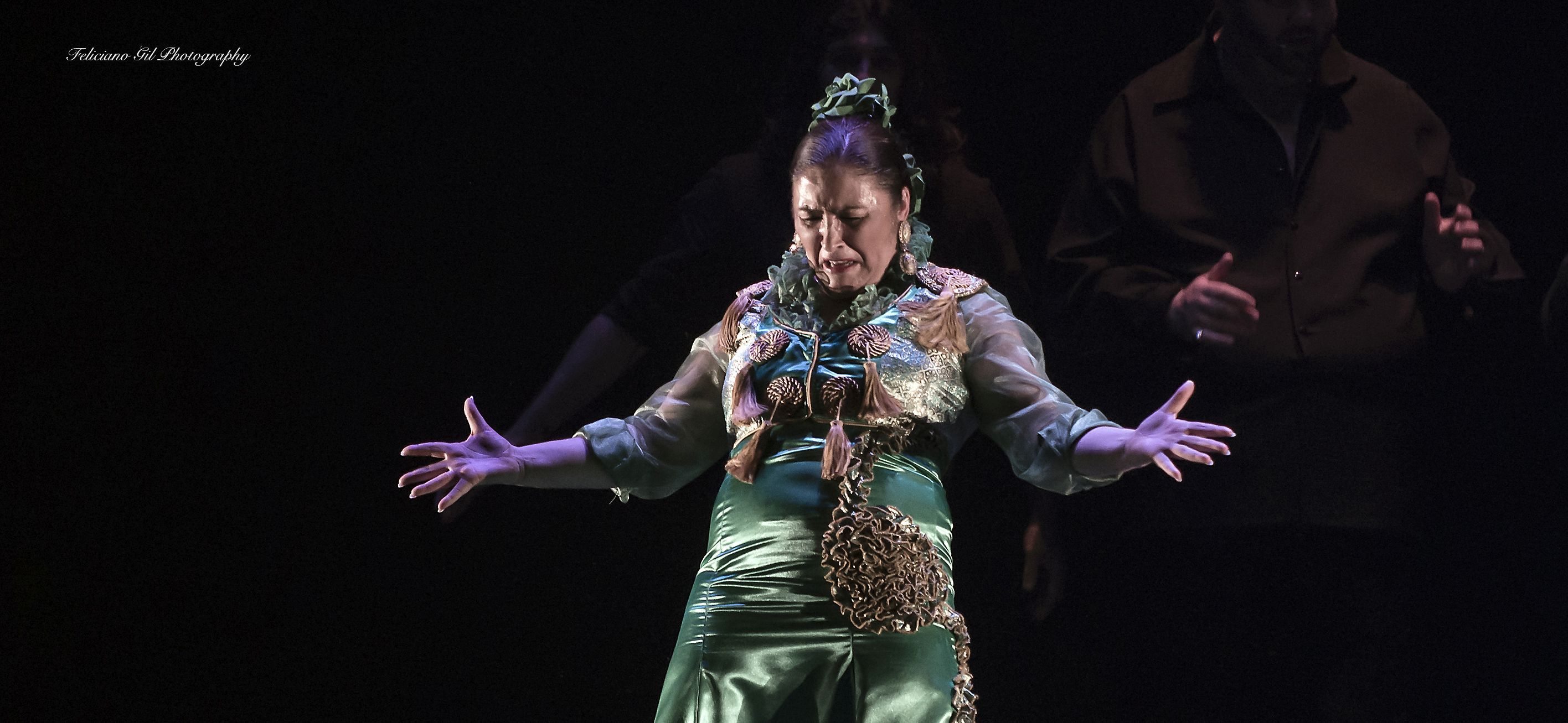 Manuela Carpio junto a Juan de Juan será otra de las debutantes en solitario en la disciplina de baile flamenco.