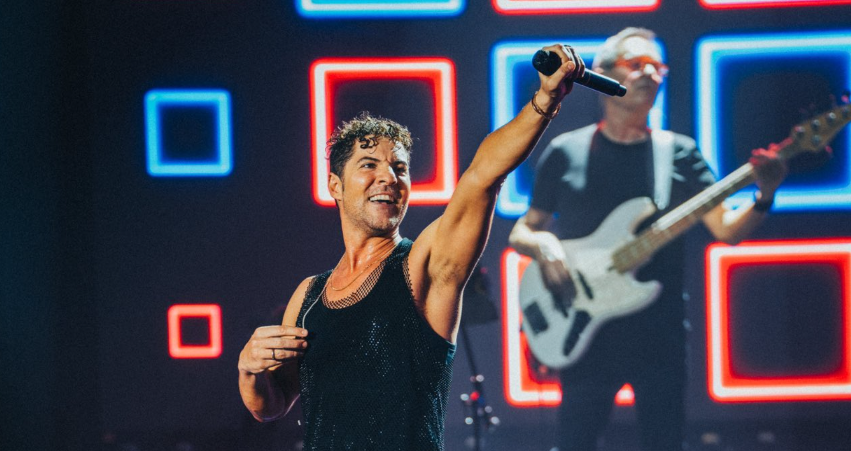 David Bisbal, en un concierto reciente.