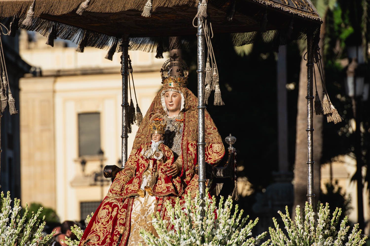 La Virgen de los Reyes, que abrirá la Magna de Sevilla.