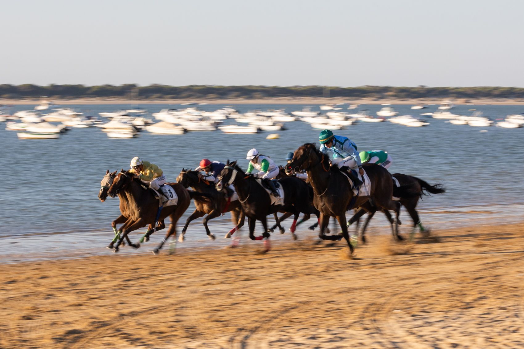 Imagen de las Carreras de Caballos de Sanlúcar.