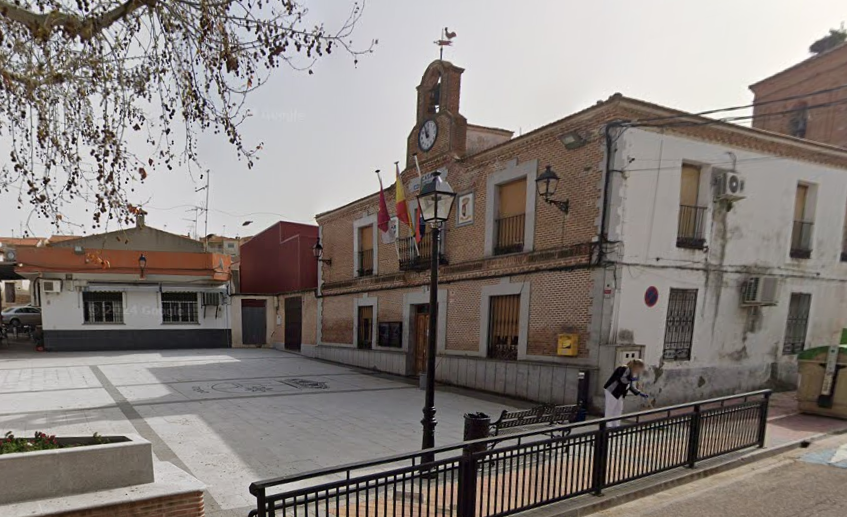 El Ayuntamiento de Otero (Toledo), municipio en el que ha ocurrido el suceso, en una imagen de Google Maps.