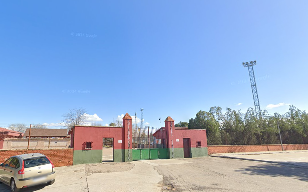 El polideportivo de Mocejón (Toledo) donde han ocurrido los hechos, en una imagen de Google Maps.