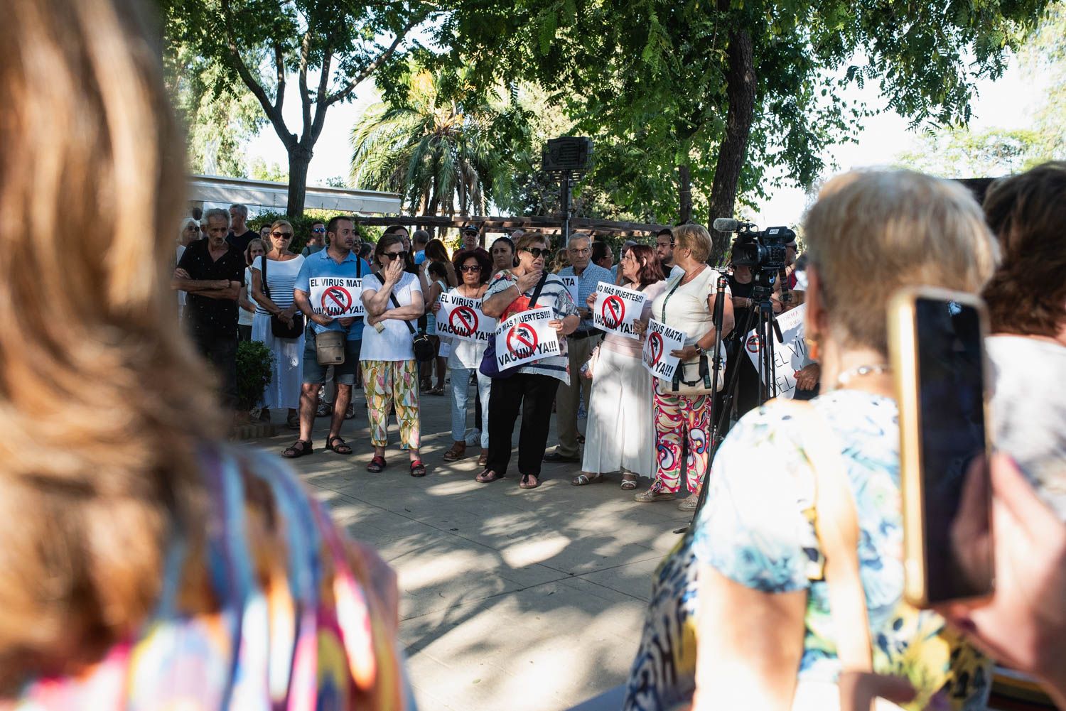 Manifestación en Coria por el virus del Nilo.