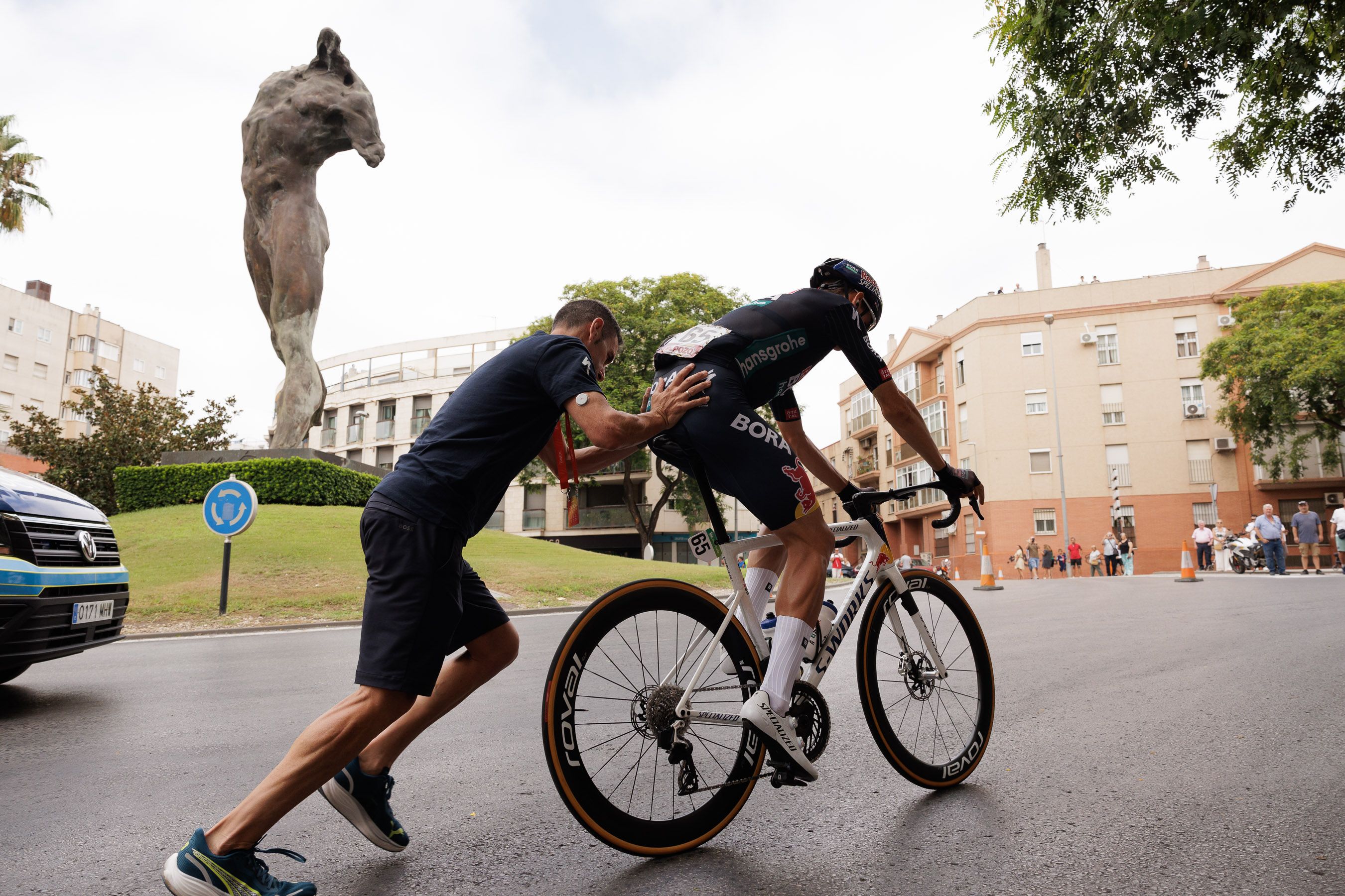 La Vuelta ciclista 2024 en Jerez.