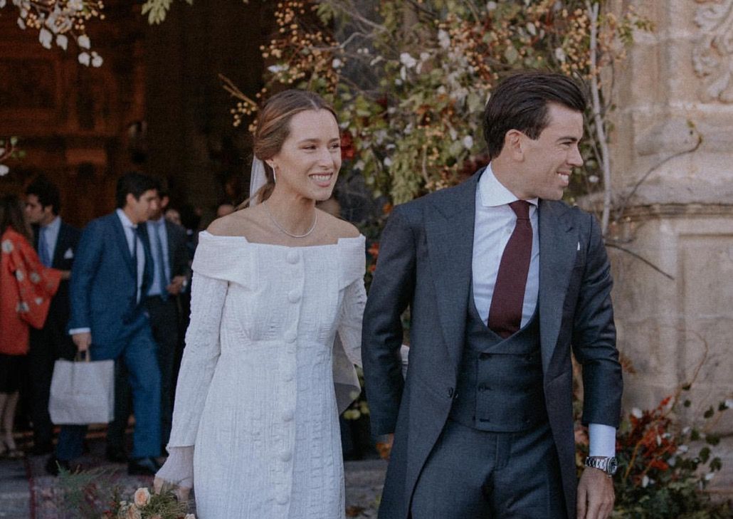 Boda de Lidia Acín y Carlos Ezpeleta en la Catedral de Jerez.