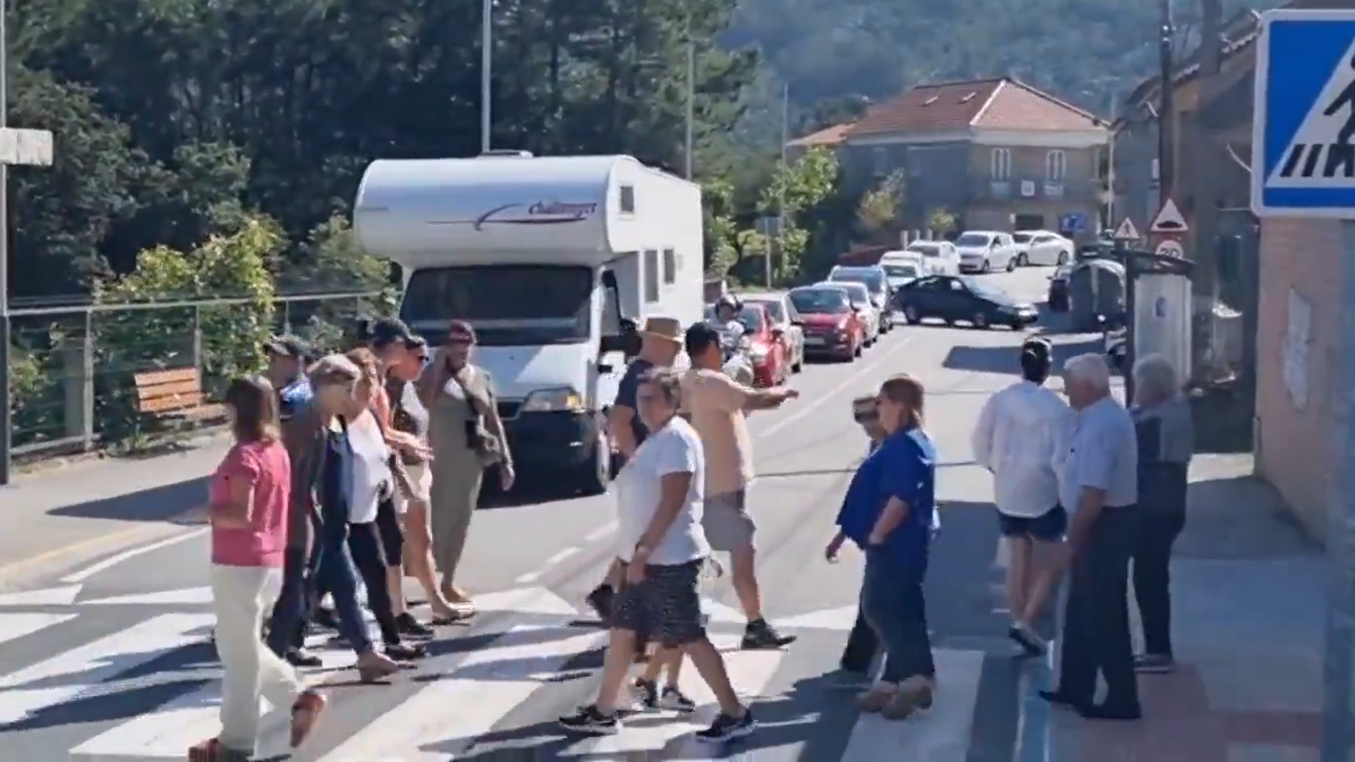 Una imagen del vídeo que ha compartido 'La Voz de Galicia' en redes.