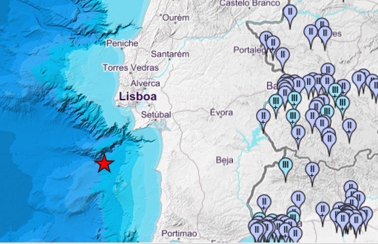 Infografía del terremoto de Lisboa que se ha dejado notar en Huelva y Sevilla.