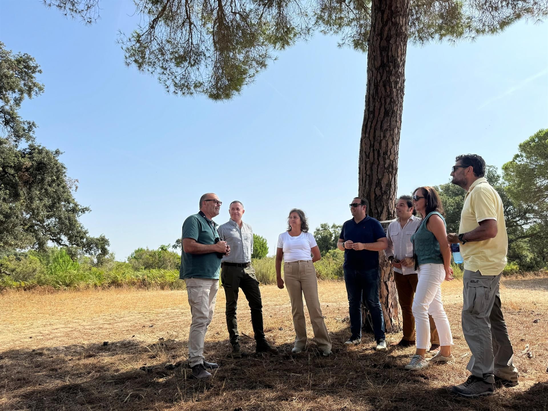 Primera visita de Catalina García a Doñana.