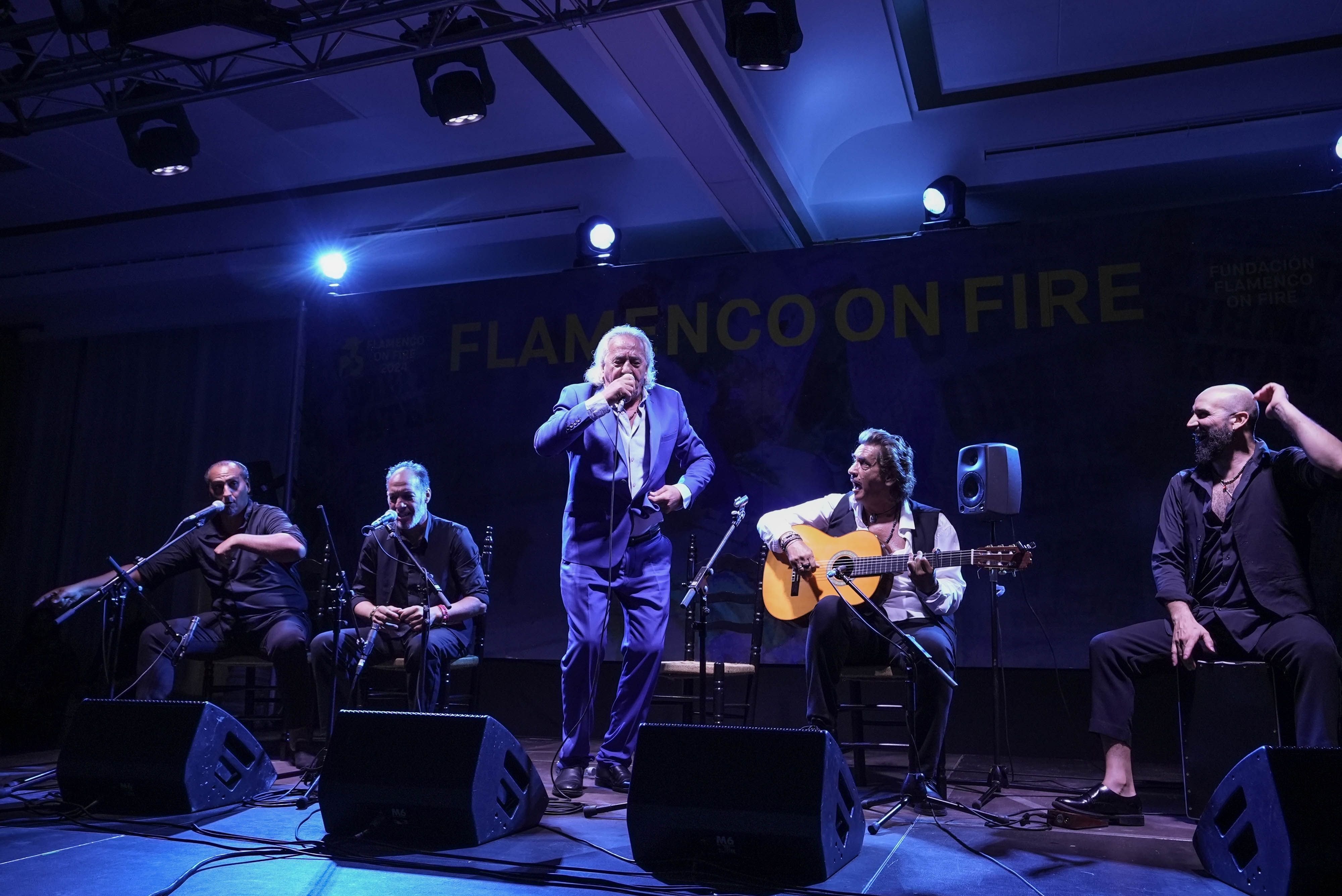 Capullo de Jerez era el encargado de cerrar la segunda jornada de Flamenco On Fire en Pamplona.