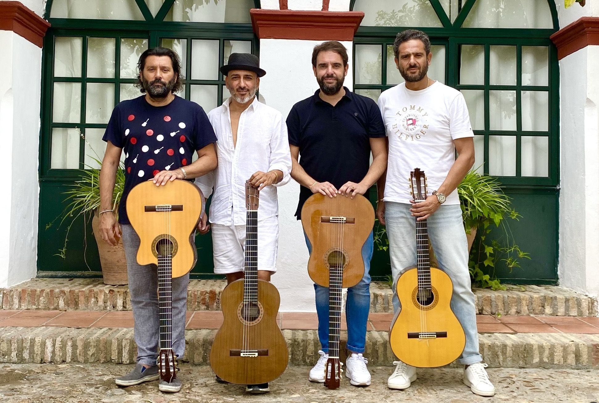 Josemi Carmona, Rycado Moreno, Dani de Morón y Diego del Morao serán los protagonistas de 'Alzapúa II' en el Auditorio Baluarte de Pamplona.