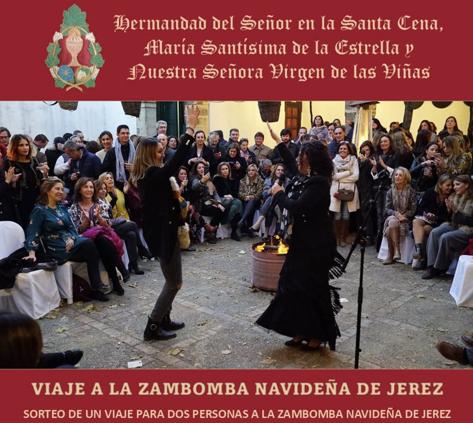 El viaje que se sortea para una Zambomba en Jerez.