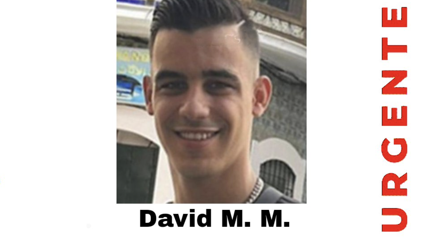 David M.M, joven desaparecido en Algeciras.