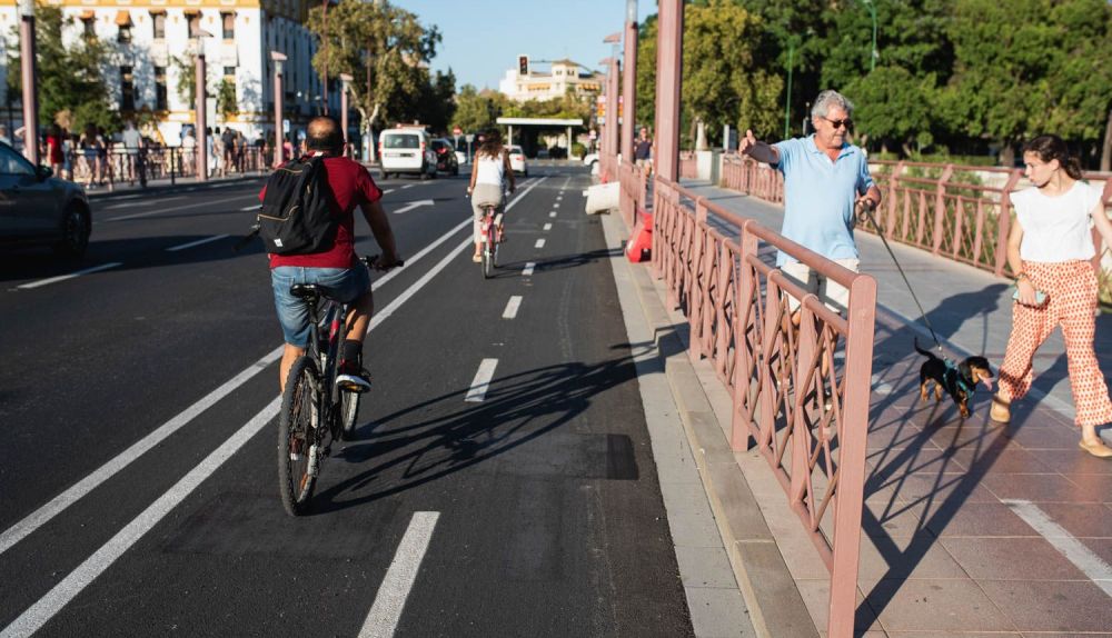 CARRIL BICI PUENTE SAN TELMO 2