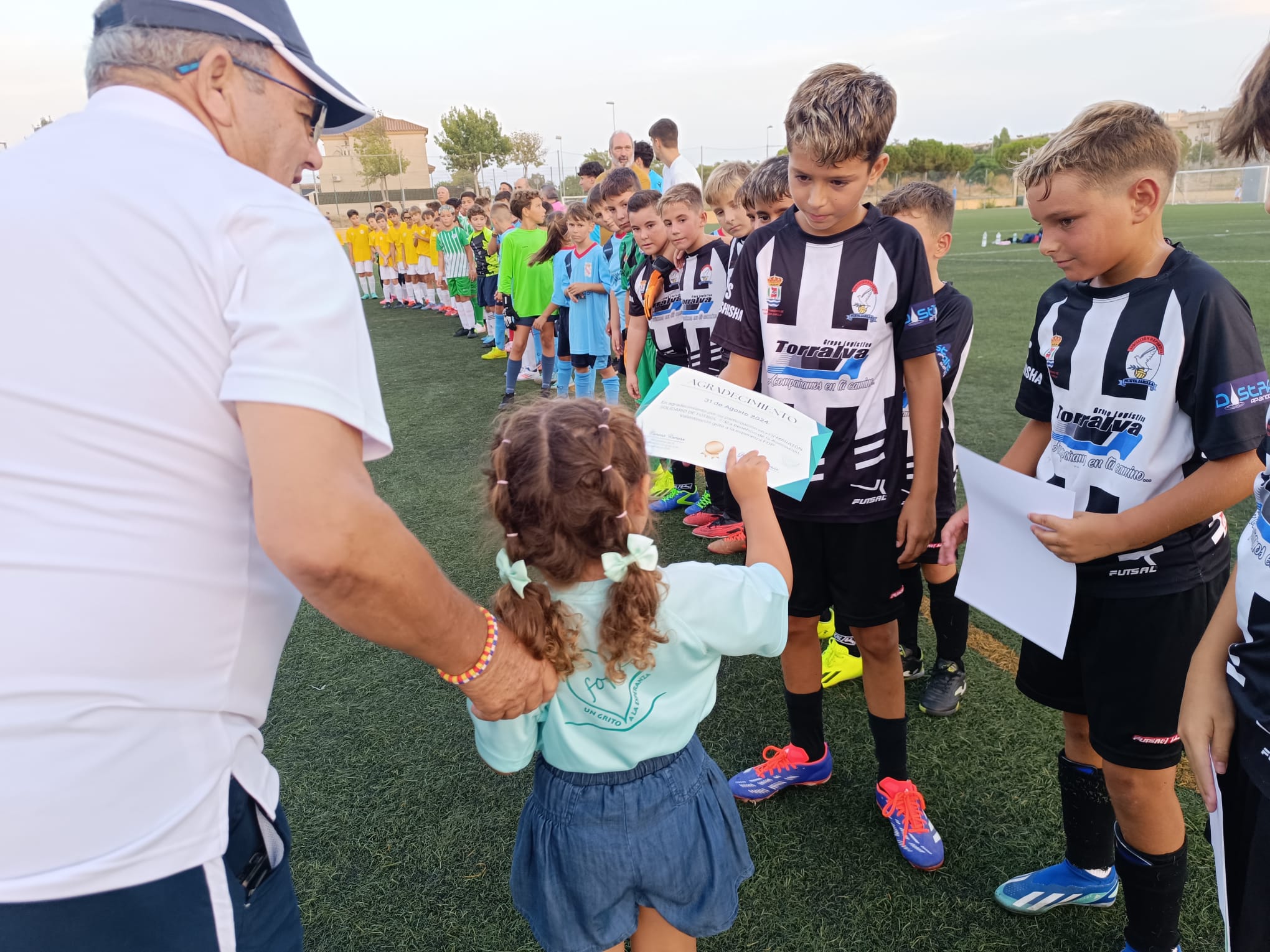 Un maratón de fútbol por Valentina