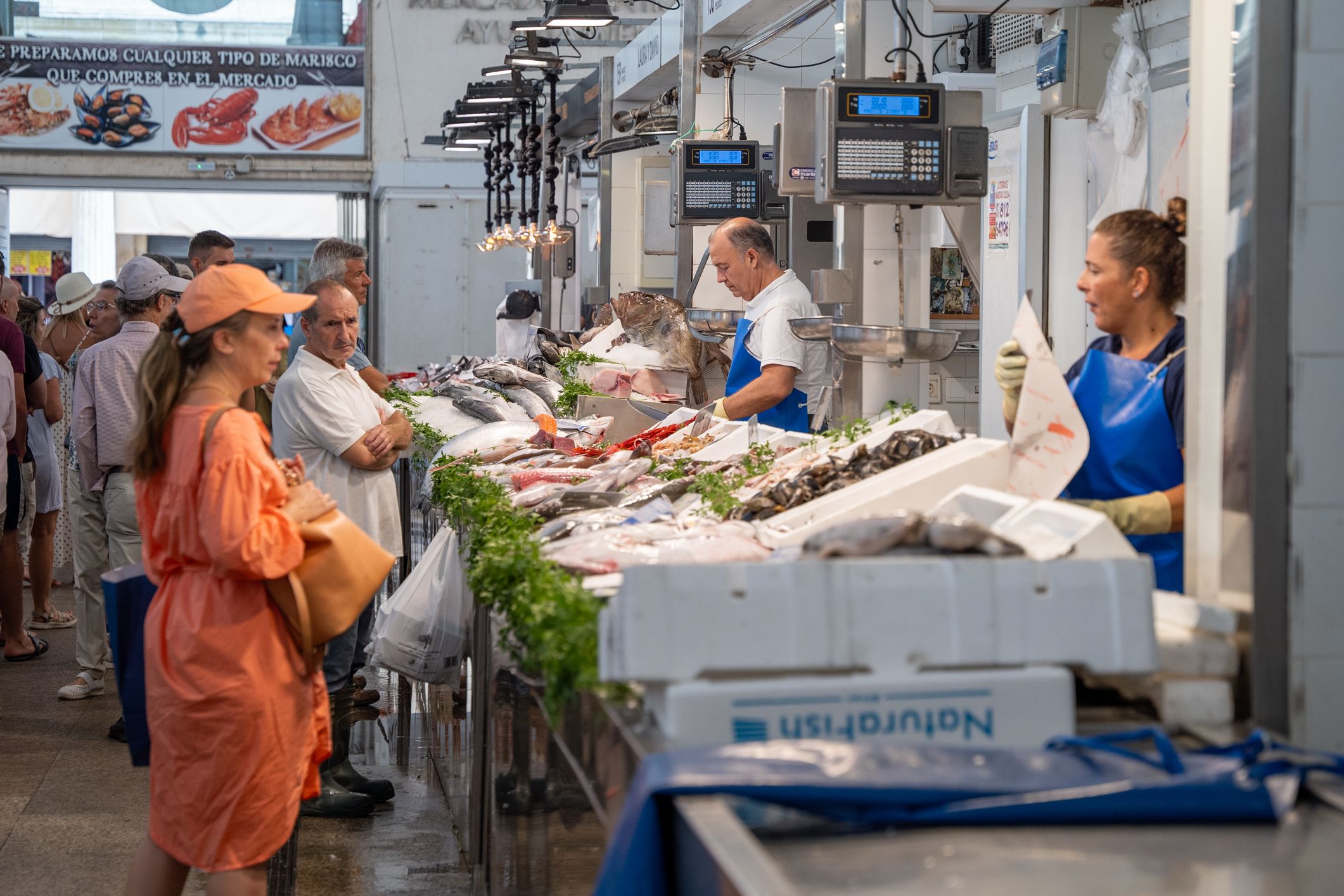 Mercado de Abasto Cádiz   Pescado