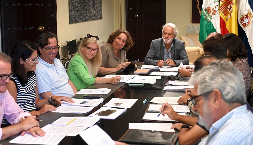 Comisión de Patrimonio en Jerez.