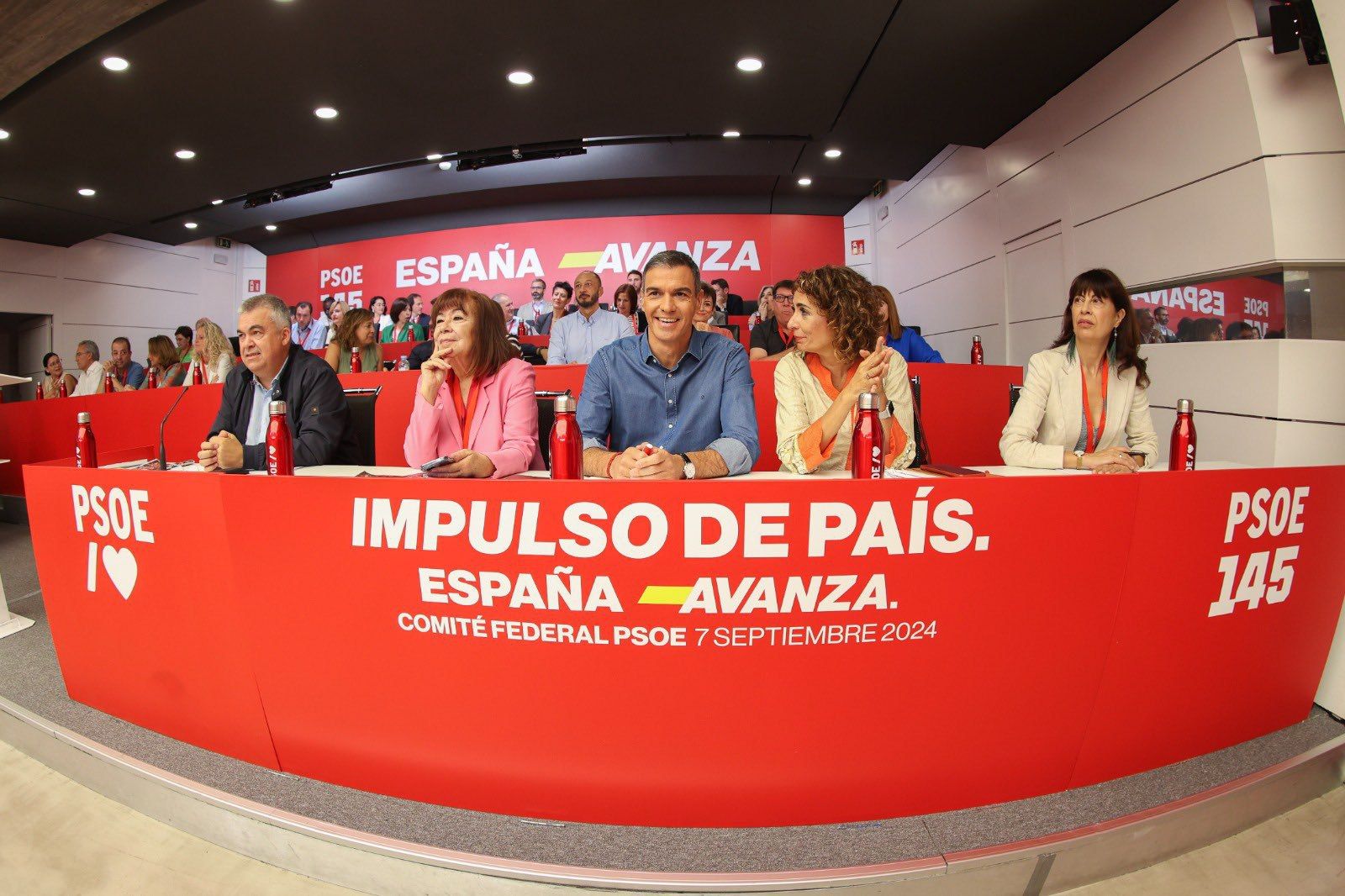 Pedro Sánchez, en el Comité Federal del PSOE. 