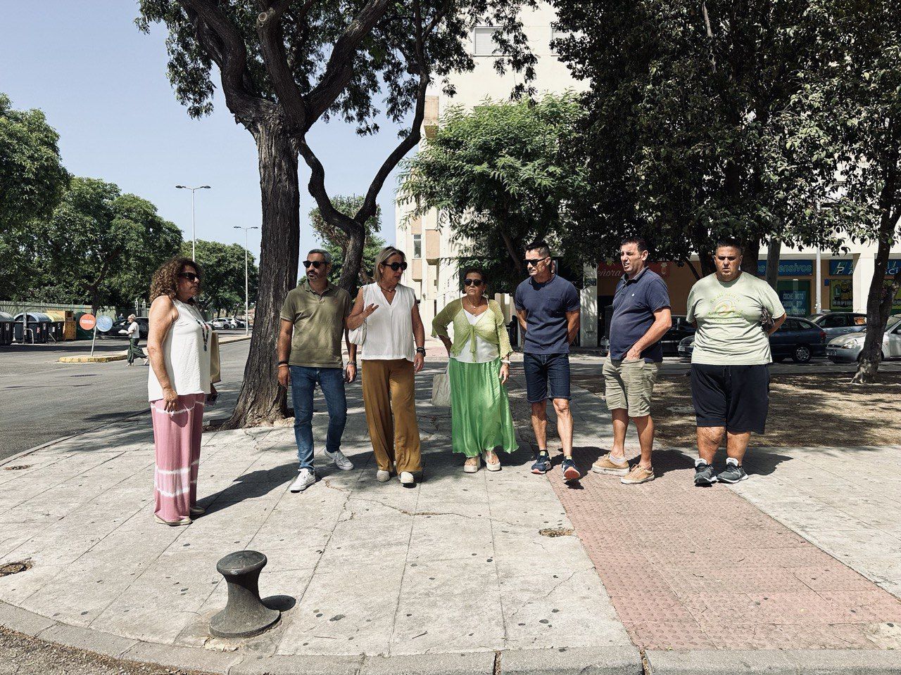 El Juncal, barrio de El Puerto que se someterá a obras. 