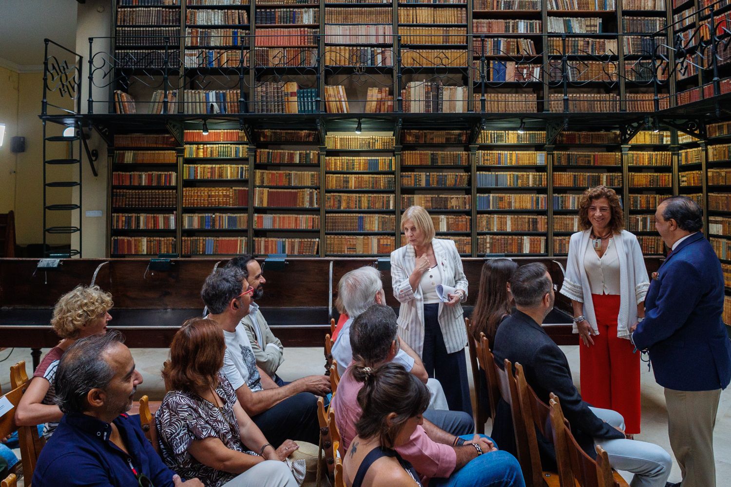 María José García-Pelayo, alcaldesa de Jerez, durante la presentación de la Feria del Libro 2024 hace unas semanas.