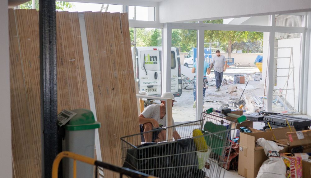 Las obras en el CEIP Elio Antonio de Nebrija 