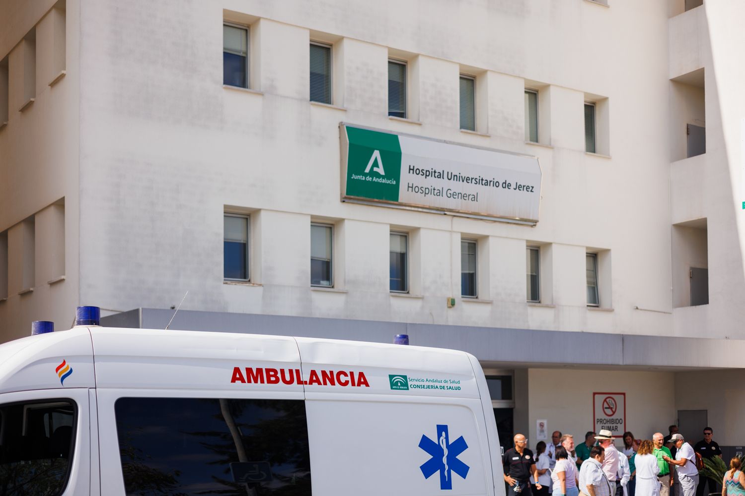 El Hospital de Jerez, en una imagen reciente.