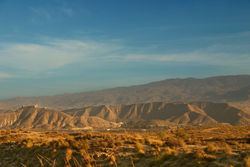 Los animalistas reclaman un plan andaluz contra la desertificación. El desierto de Tabernas en Almería. 