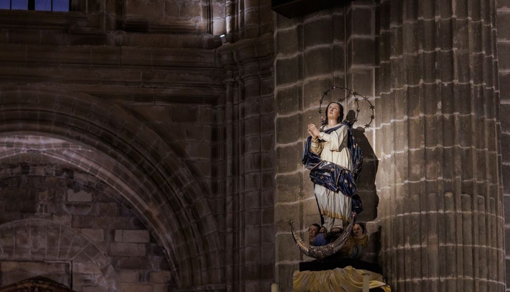 Así es la nueva iluminación interior de la Catedral de Jerez