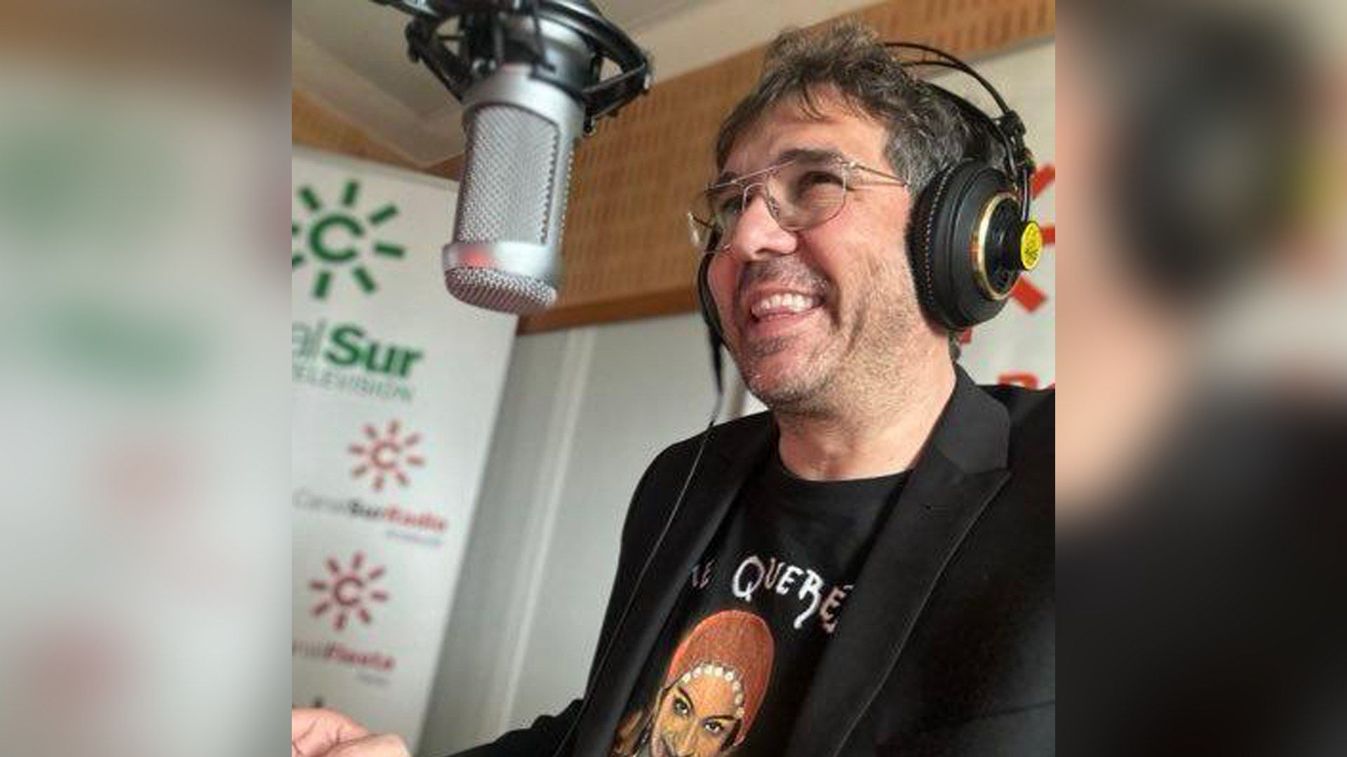 El periodista David Gallardo, de Canal Sur Radio de Jerez.