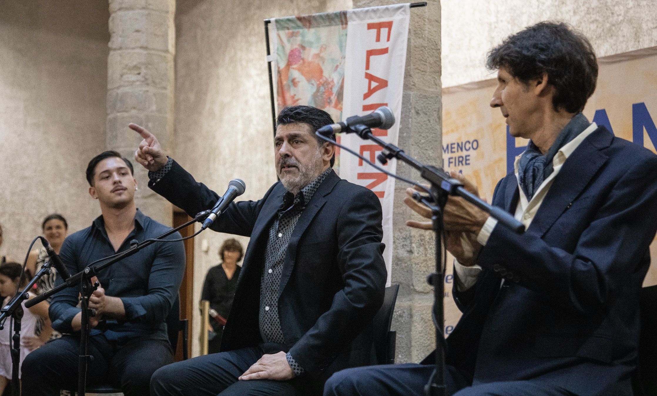 José Pañero — en el centro— será uno de los participantes del VI Día del Flamenco de la Provincia de Cádiz.