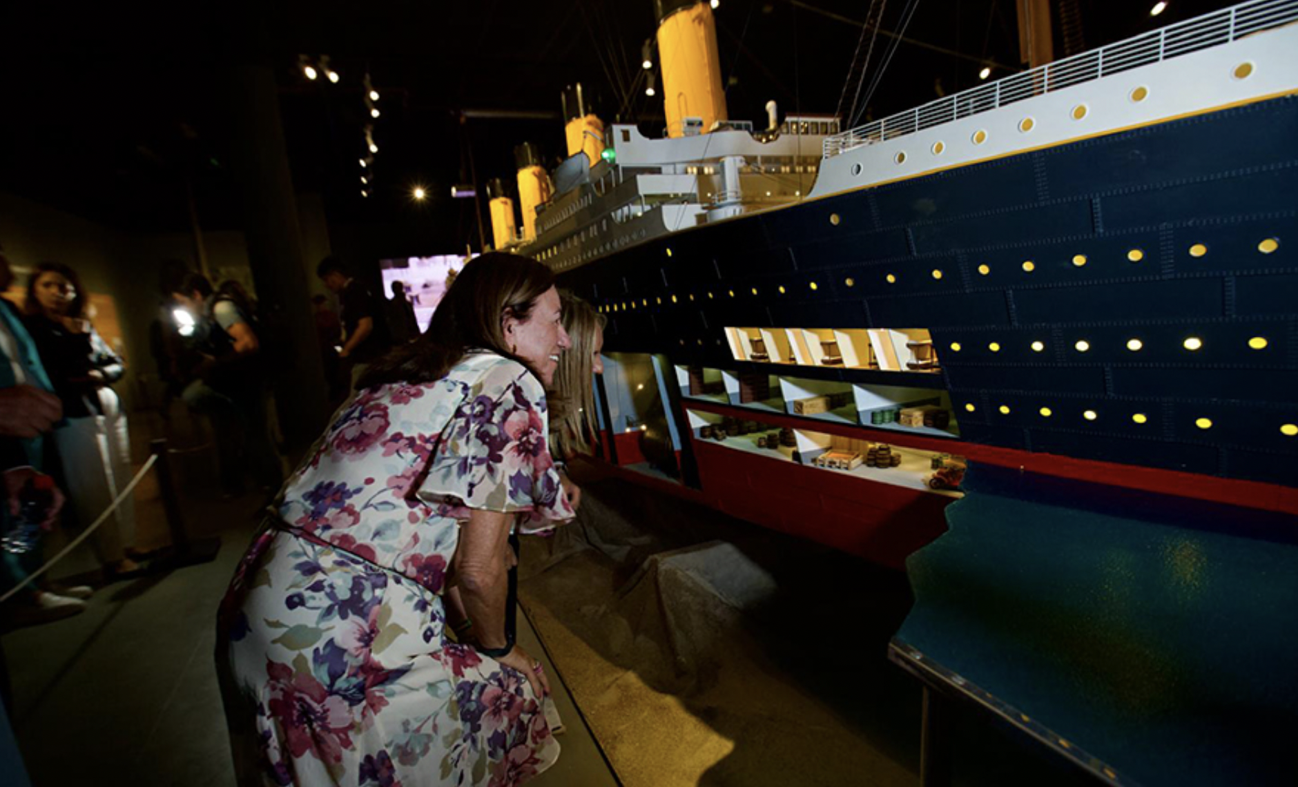 La mayor maqueta del Titanic construida hasta el momento está en Granada.