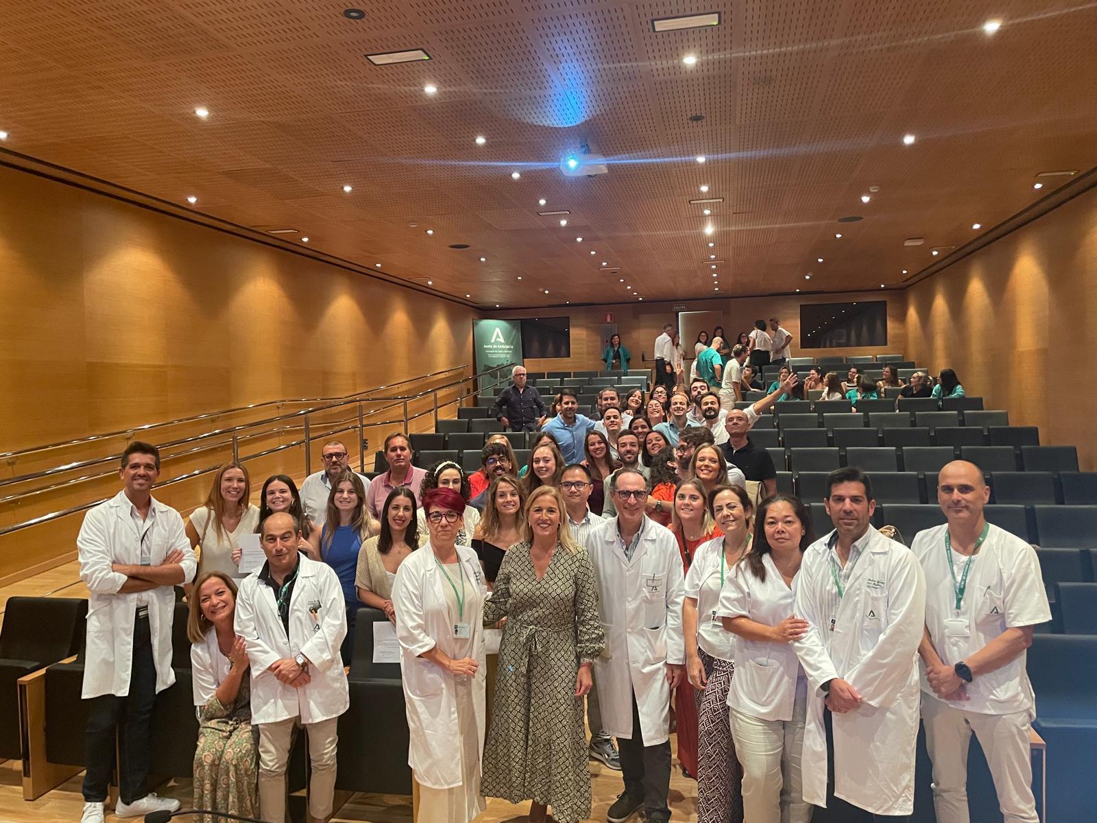 Acto de despedida de los especialistas residentes en el Hospital de Jerez.