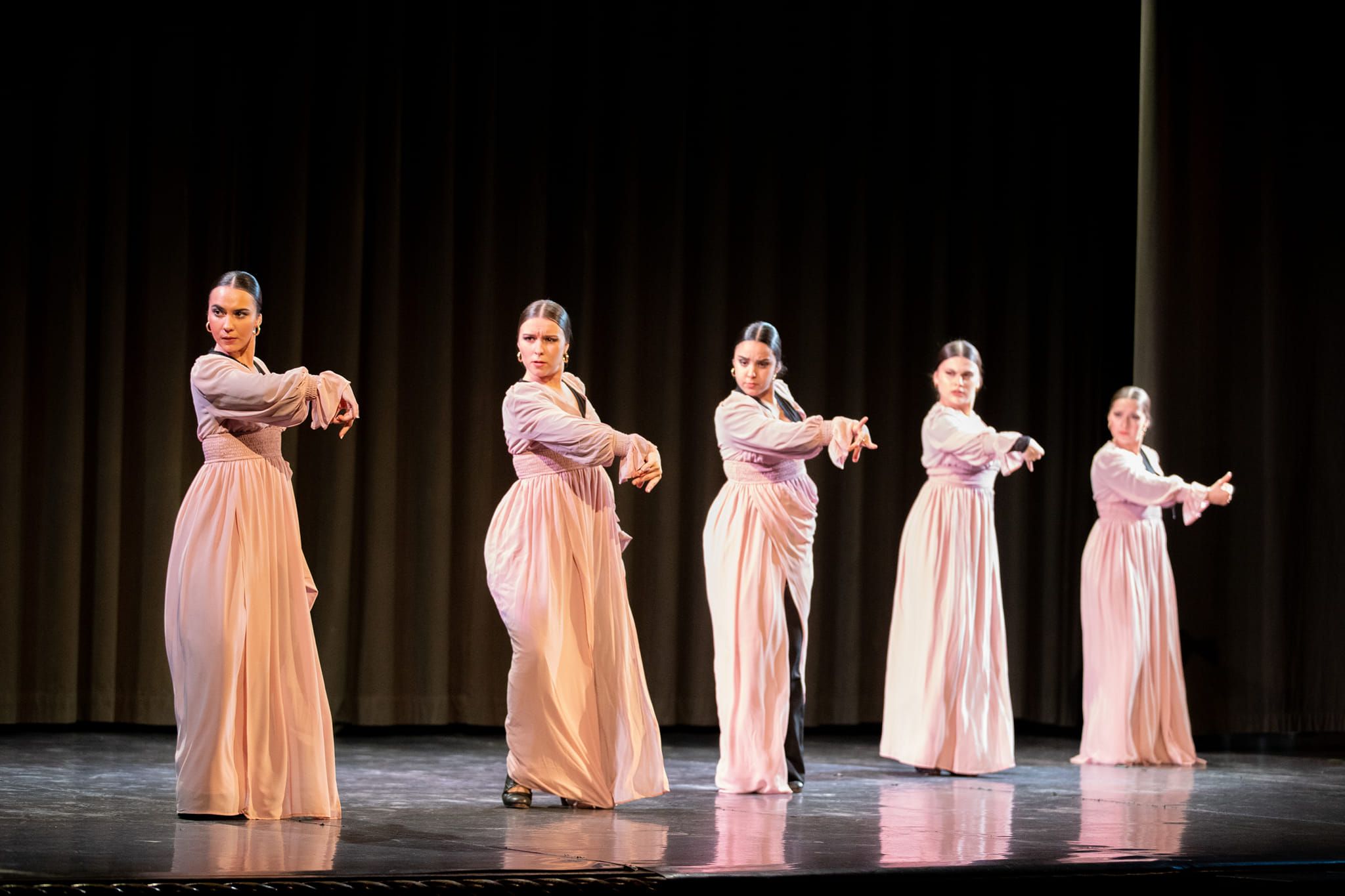 Una actuación en el Conservatorio Profesional de Danza de Sevilla, en una imagen difundida por el centro meses atrás-