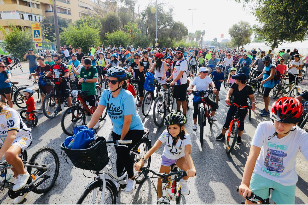 Gran participación en la I Fiesta de la Movilidad de Jerez.