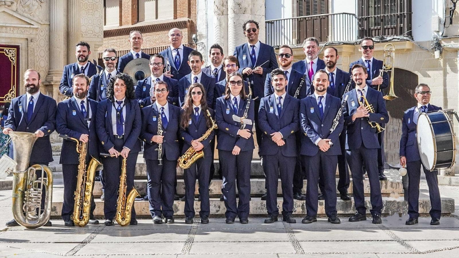 Una imagen de archivo de la Banda Municipal de Música de Jerez.