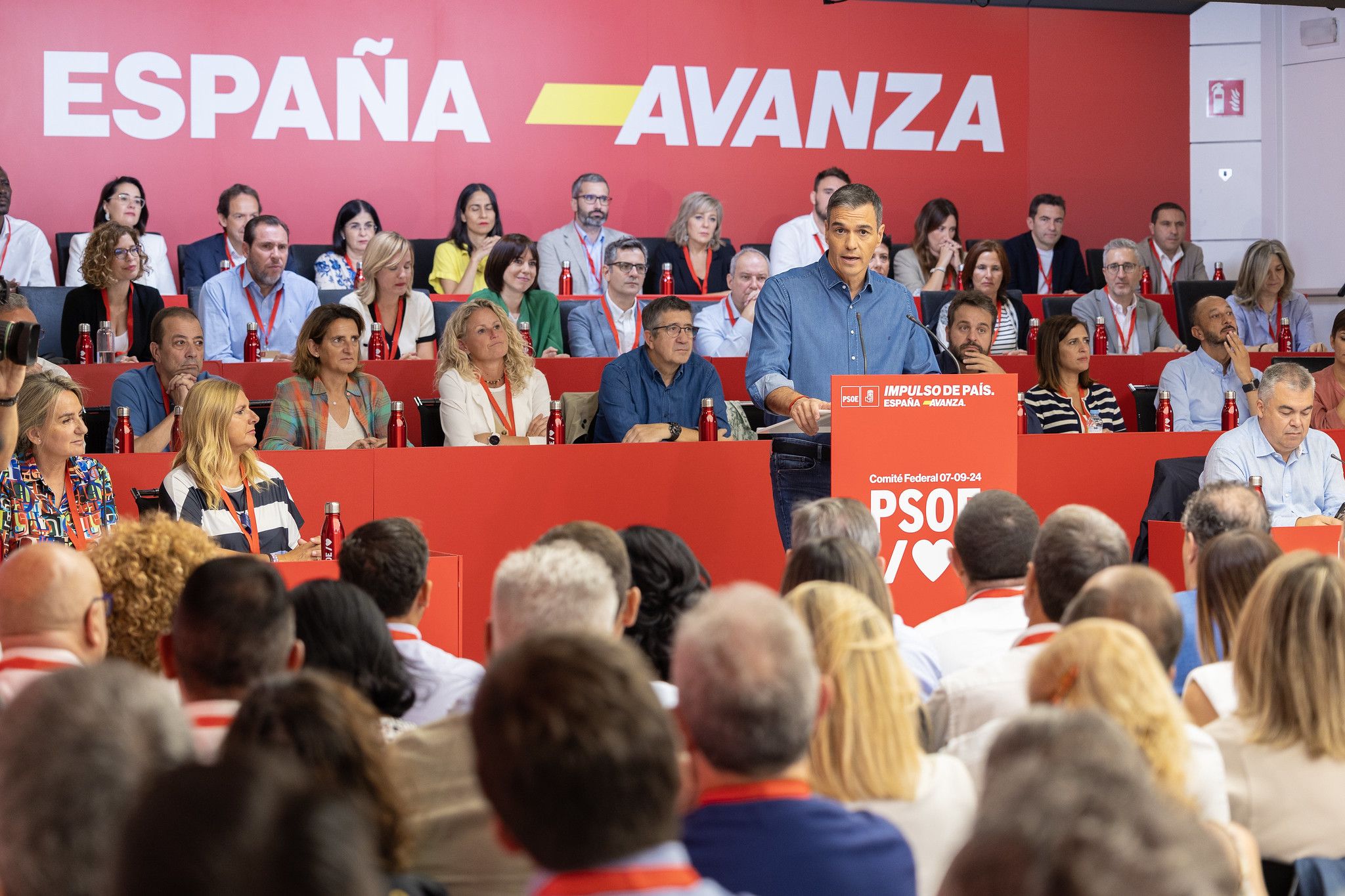 El último comité federal del PSOE.