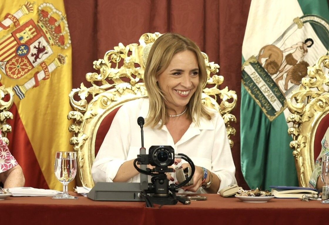 Almudena Martínez, presidenta de la Diputación de Cádiz.