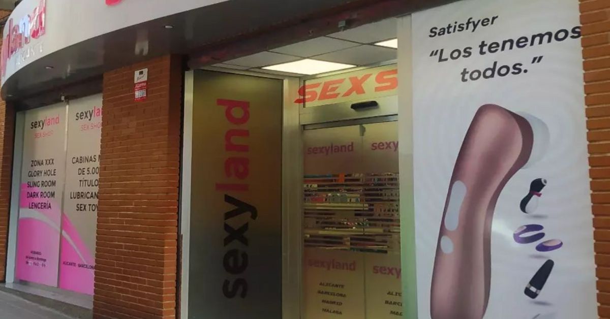 El sex shop donde ha tenido lugar el suceso.