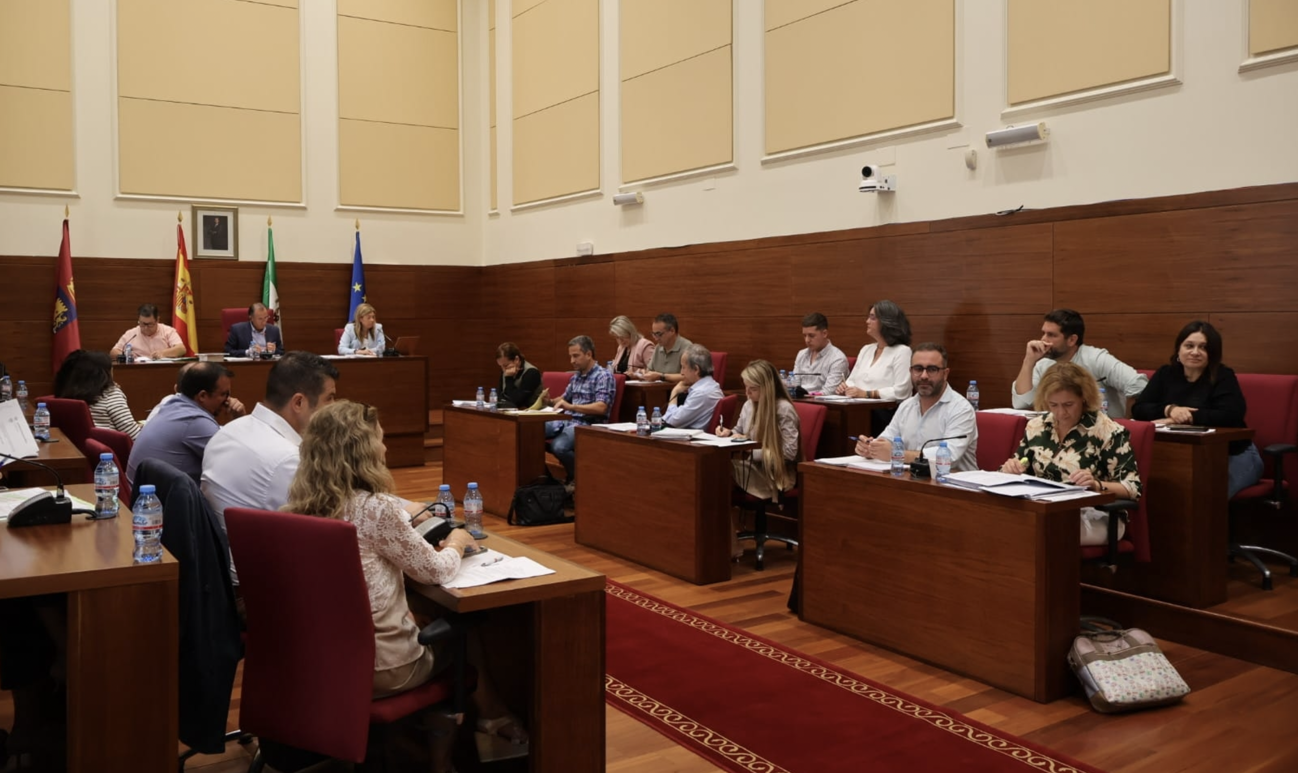 La futura piscina municipal de Chiclana, cada vez más cerca.