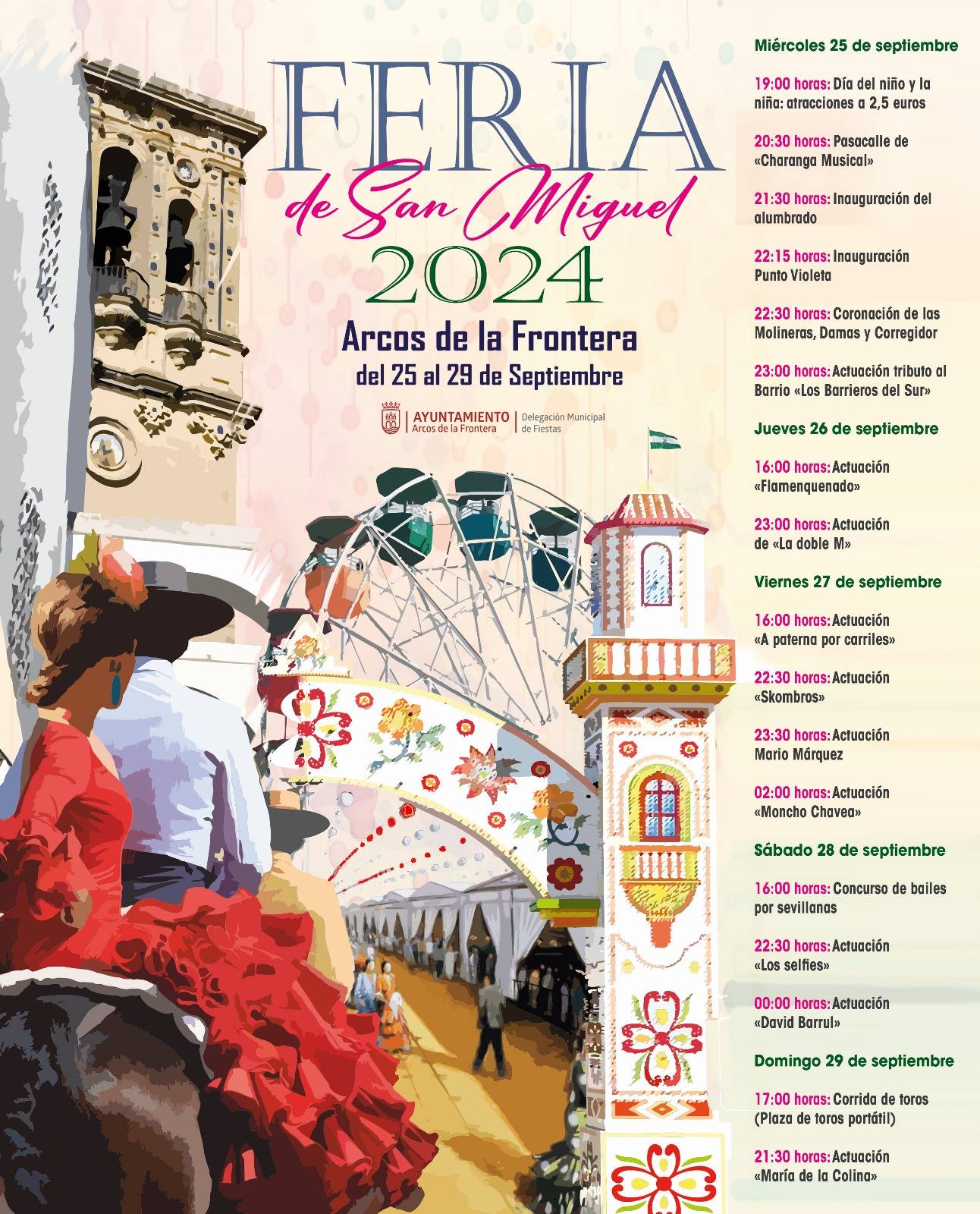 Cartel de la Feria de San Miguel 2024.