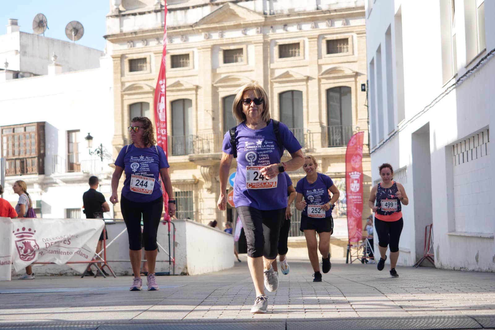 Una carrera en Chiclana, en una imagen de archivo. 