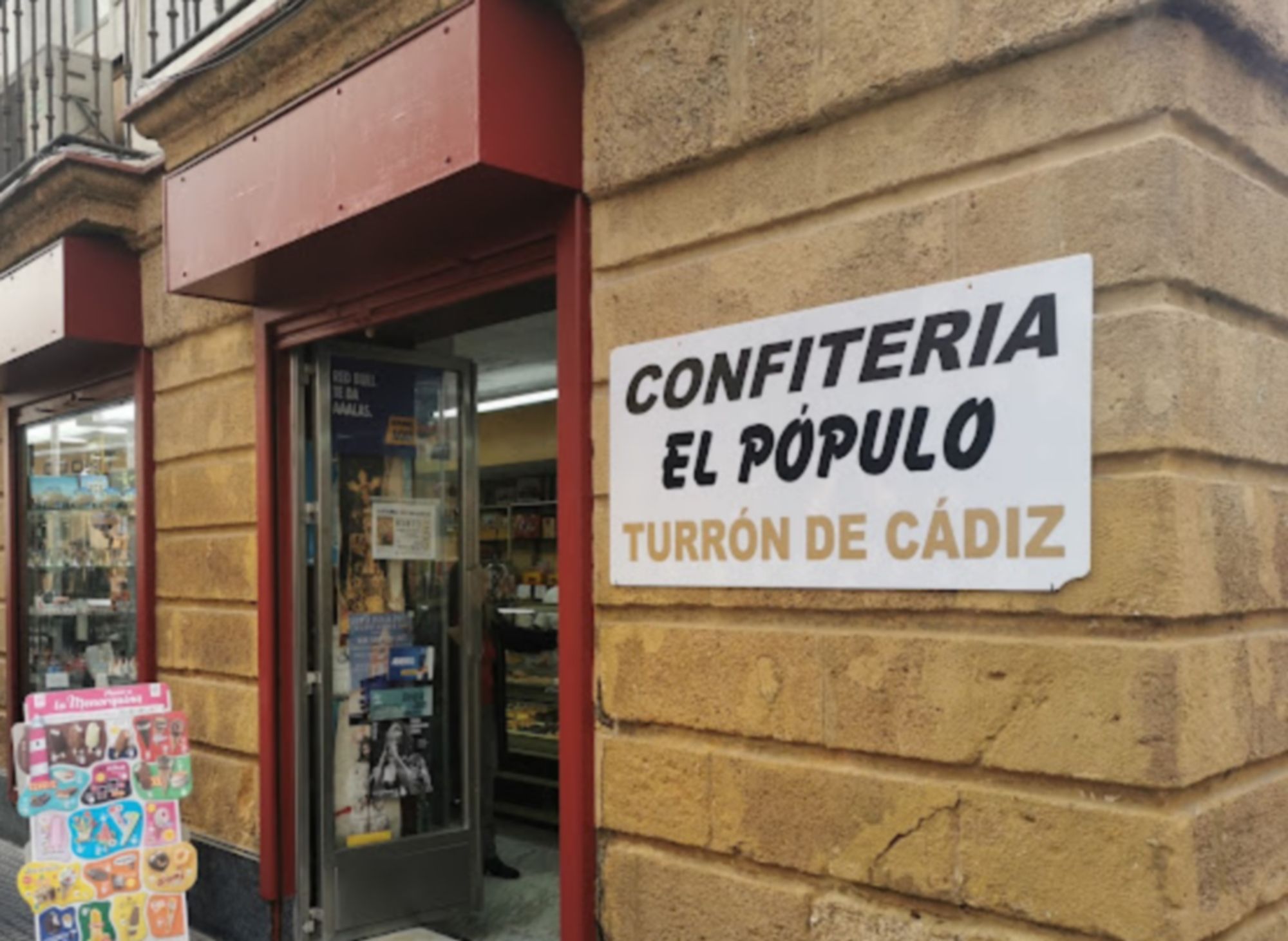 Una imagen de la confitería El Pópulo de Cádiz.