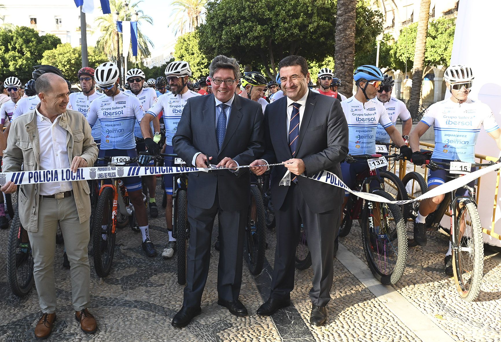 Momento de la inauguración del Campeonato.