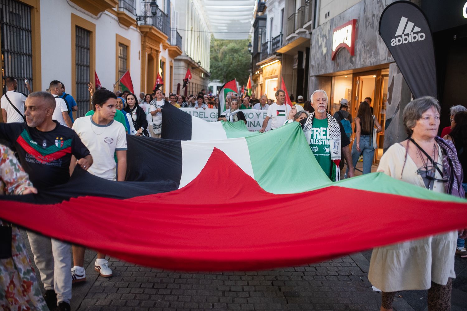 Una manifestación por Palestina en una imagen de archivo.  