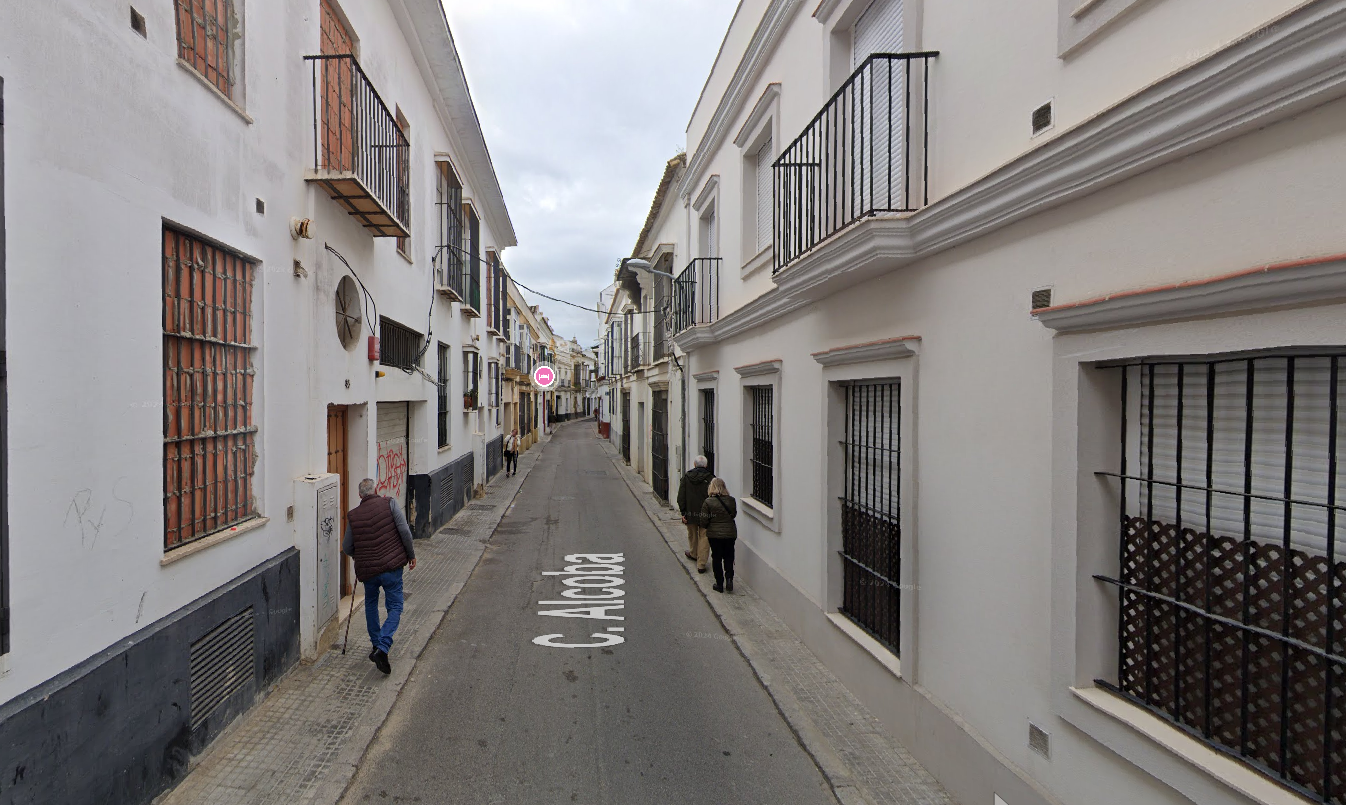 La calle Alcoba en una fotografía de Google Maps.