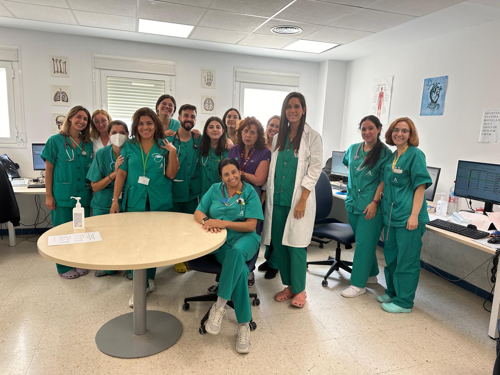 Equipo de Urgencias del Hopital de Jerez. 